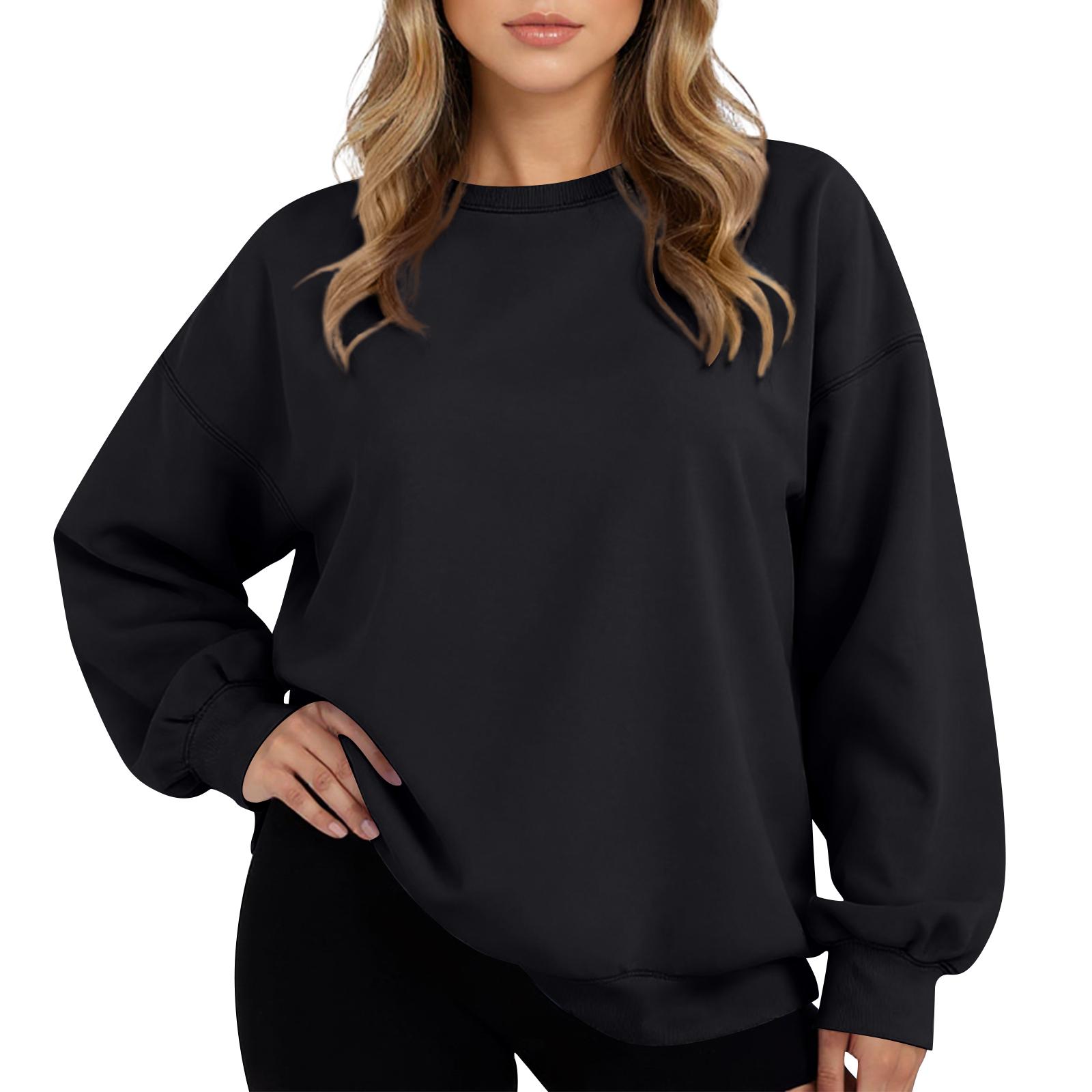 

Женское Худи Оверсайз с Капюшоном Флис Повседневный Комфортный Пуловер Топы Одежда XXXL