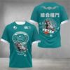 Pánské tričko s 3D potiskem Muay Thai Wrestling Módní sportovní krátký rukáv Pánské fitness tričko Klasické oblečení Harajuku tričko