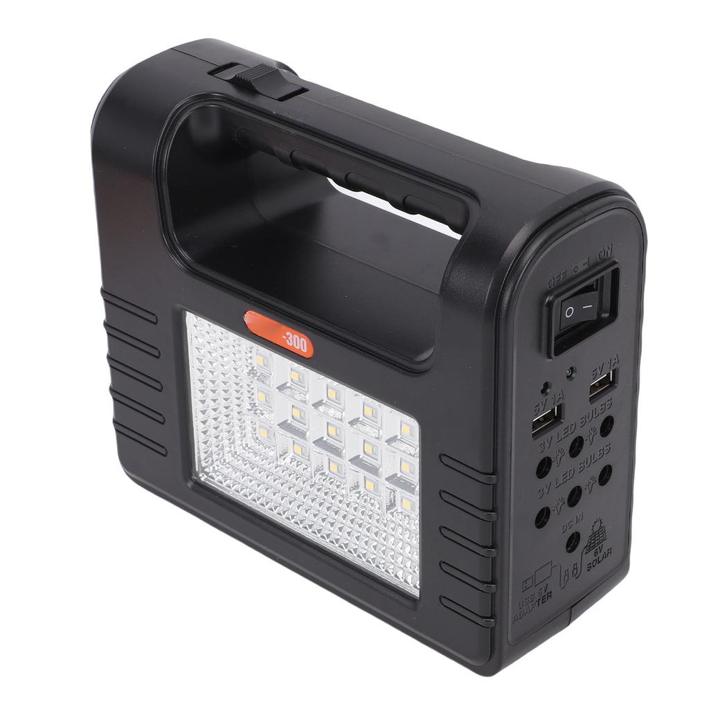 Solar Camping Lighting Kit with Light 3 Bulbs Multifunctional Portable Solar Generator For Outdoor Camping Home