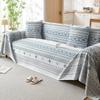 Summer Cool Ice Silk Sias Sofa Towel Full Covered Anti-Slip Sofa Slipcover Living Room One Piece Sofa Blanket