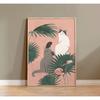 Watercolor Cute Kittens Potted Plant Canvas Print Cartoon Green Plants Animals Wall Art Postes for Modern Living Room Home Decor