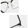 Half Frame Student Polygon Prescription Glasses For The Nearsighted Women Men Clear Lens Short-Sight Eyewear 0 -0.5 -1.0 To -6.0