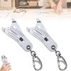 Large Opening Bolt Size Finder Keychain  for Fast Precises Measurement