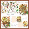 Christmas Special Series Vintage Festival Scene Landscape PET Sticker Creative DIY Journal Material Collage Stationery