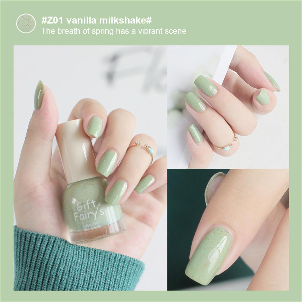 Water-Based Peelable Nail Polish No-Bake Nail Polish Nude Long Lasting Colorfast Nail Polish