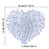 Herzbaum Wanddeko Harzformen, Wandkunst Silikonformen für Epoxidharz Guss, Türbaum Wandkunst Heimdekorationen