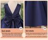 2025 New Summer Bowknot Princess Dress for Girls - Baby Flower Girl Evening Dress
