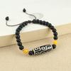 Creative Tibetan Nine Eye Bead Necklace Pendant Bracelet Bracelet Vintage Couple Accessories