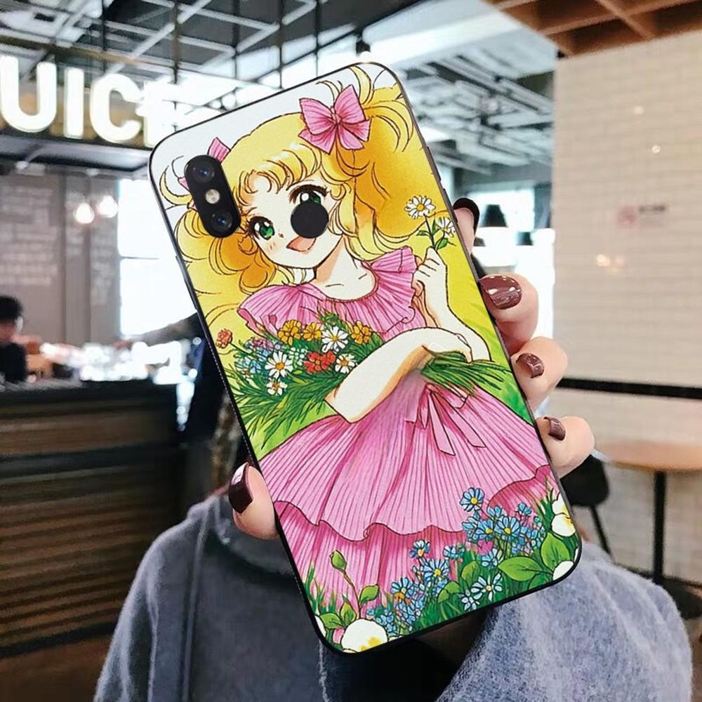 Anime Manga Candy Phone Case For Xiaomi Mi 5X 8 9 10 11 12 Lite Pro 10T PocoX3pro PocoM3 Note 10 Pro Lite