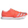 Adidas AdiZero Triple Jump Signal Coral Unisex Sneakers Orange Silver-Metallic Cloud-White EE4622