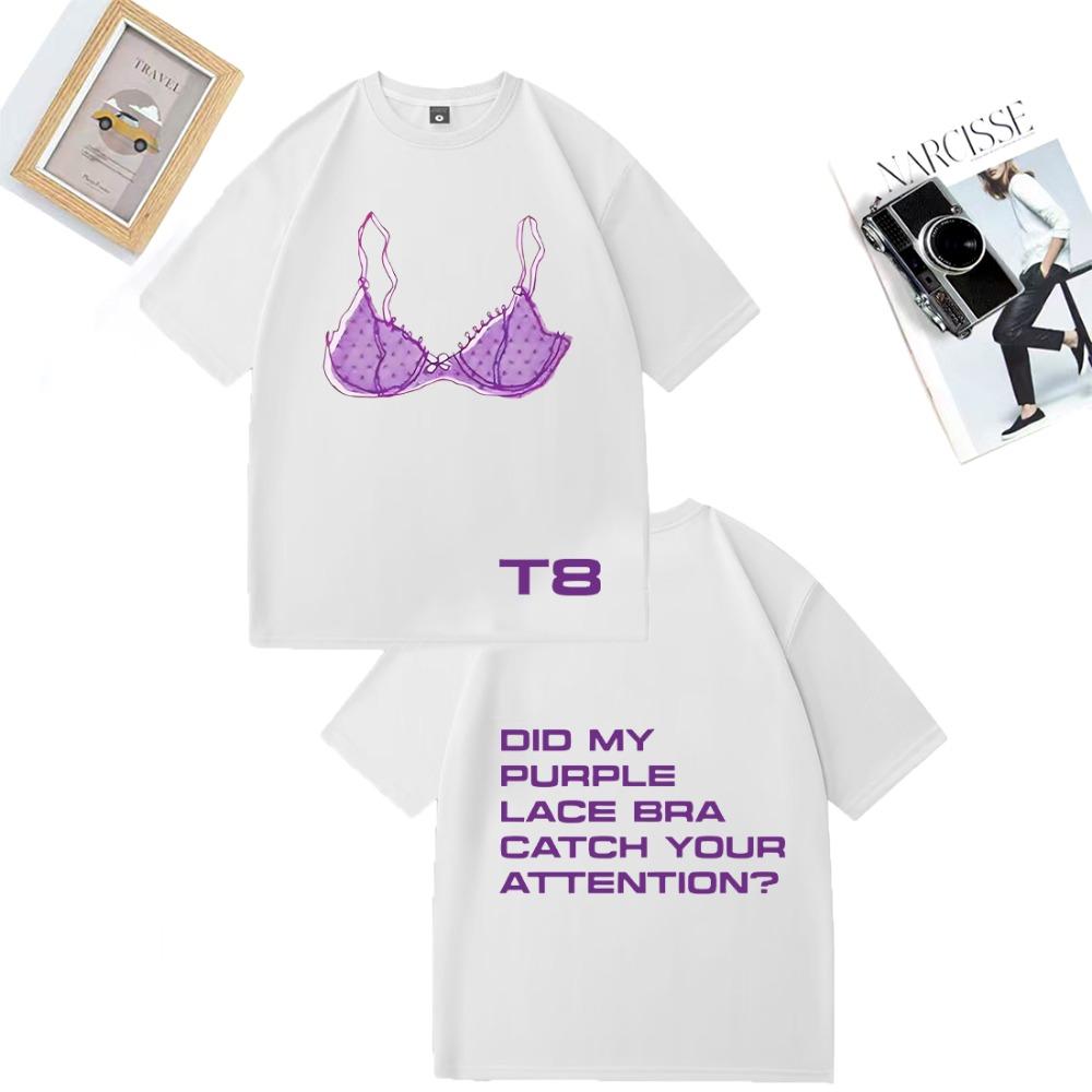2026 Pure Cotton Fashion Cool and Stylish Tshirt with Trendy Letter Print Summer Women Clothes Harajuku Oversized T Shirt S