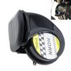 DC 12V 115dB Universal Car Horns Signal Single Sound ABS Snail Horn Claxon Fit for Motorcycles Bicycles Automobiles Cars Vehicle