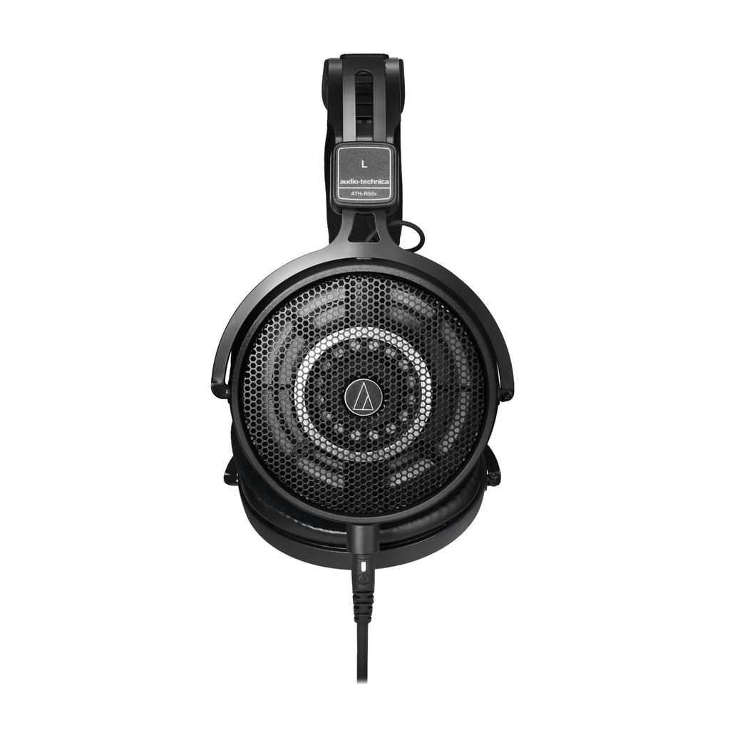 Audio-Technica ATH-R50x Open-Back Wired Monitor Headphones [For DTM, Mixing, Mastering, and Music Listening, with Detachable 3.0m1.2m Cable and