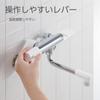 SANEI Thermostatic Shower Mixer Insulated White Tap, 1.6m Hose, Water-Saving Shower, Body, SK1811K,