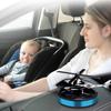 Solar Helicopter Car Air Freshener Rotating Propeller Long Lasting Fragrance Deodorant Auto Aromatherapy Diffuser Ornament Interior Accessories