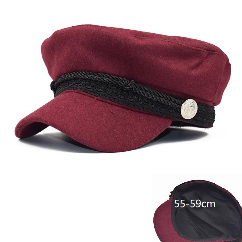 Women's Retro Peaked Ivy Newsboy Paperboy Gatsby Cabbie Painter Cap Hats
