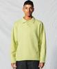 COFWI Wool Button Knit Polo Shirt Lime