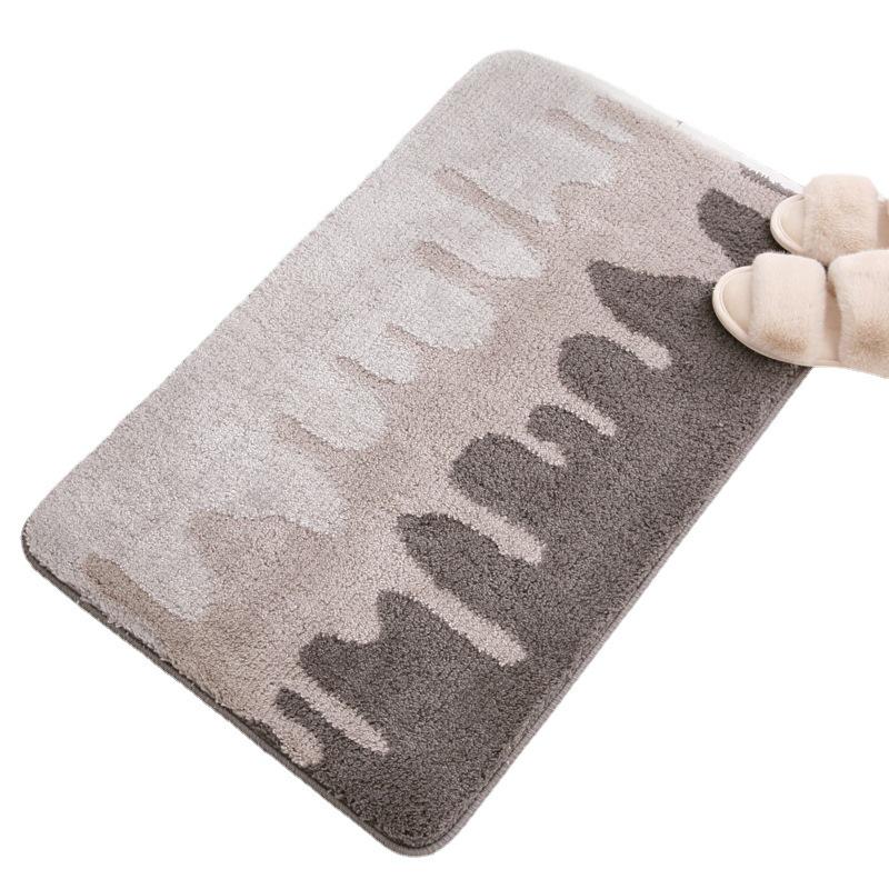 Water-Absorbent Bathroom & Toilet Anti-Slip Mat, Entrance & Bedroom Doormat