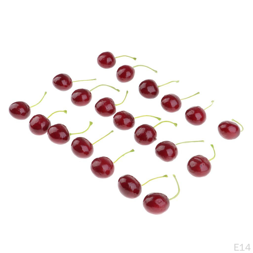 Cerejas Vermelhas Frutas Pedaços