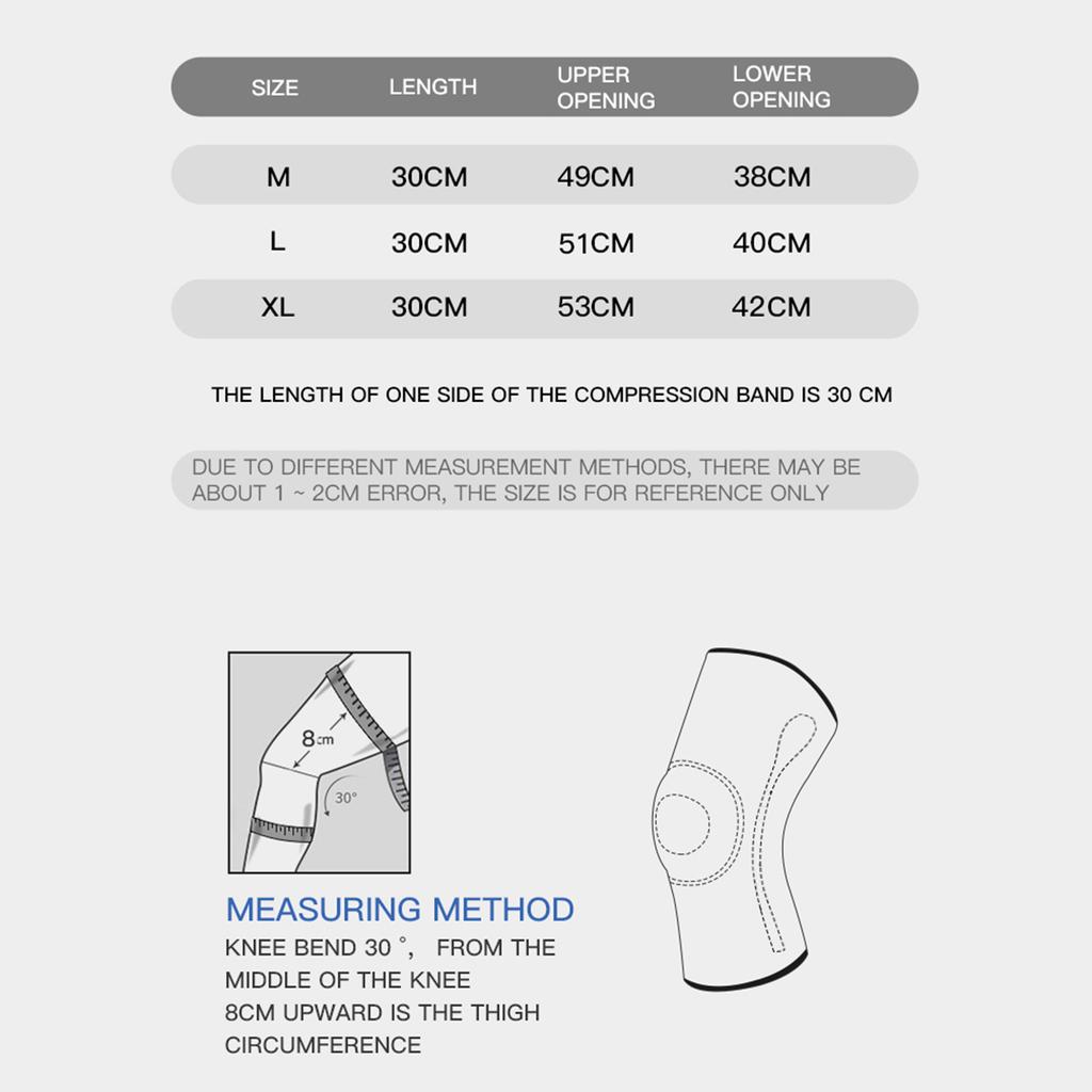 1PCS Kneepads Knee Support Protector with Silicone Design and Flexible Elastic Fitness Soft