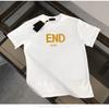 2024 Summer High Quality 100% Cotton English Letter Printed Top Breathable Sports Gym Men's Fashion Street Round Neck T-shirt