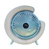 New Mini USB-Charging Moon Fan: Silent Desktop Circulation for Home or Dormitory