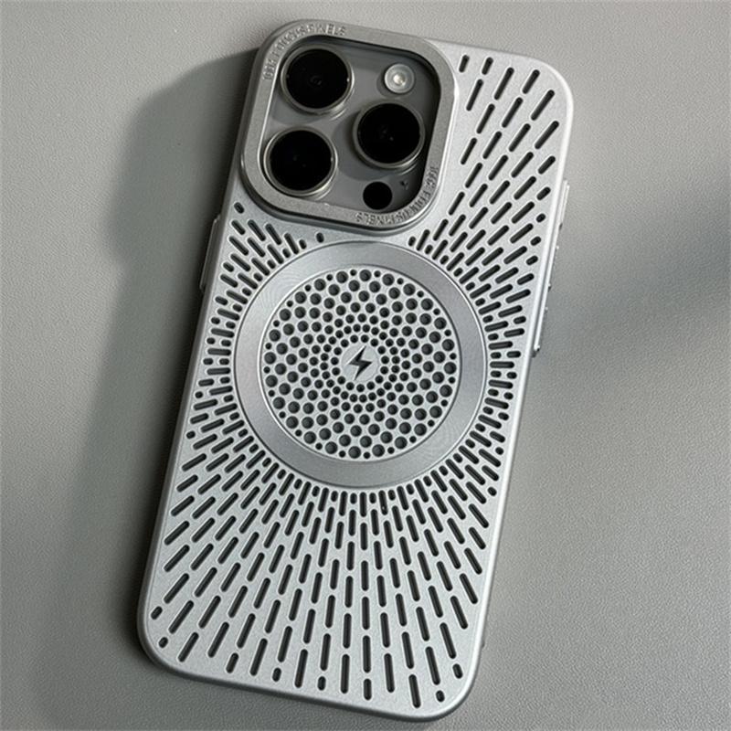 Pouzdro z tvrdého PC odvádějící teplo pro iPhone 16 13 12 Pro Max Magnetické pro Magsafe Funda Pouzdra na telefon pro iPhone 15 14 Pro Max Kryt
