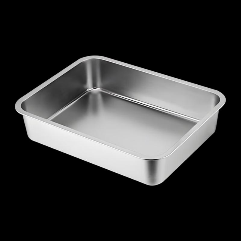 201 Stainless Steel Deep Rectangular Steaming Pan