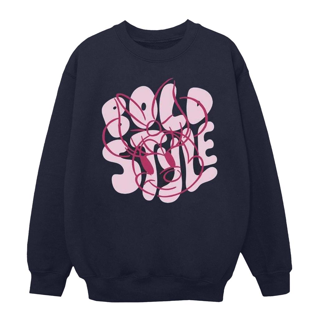 Disney Mens Minnie Mouse Bold Style Sweatshirt