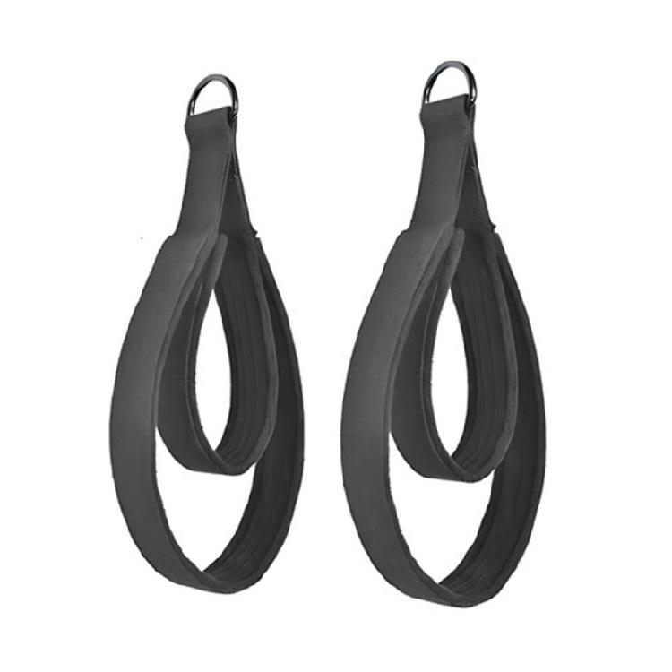 1 Paar Pilates Doppelring-Gurt für Reformer Fitness D-Ring-Gurt Griff Yoga Übungszubehör für Heim-Fitnessstudio-Training