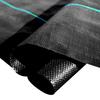 6x300 ft Heavy Duty PP Woven Weed Barrier Landscape Ground Cover 2.4Oz