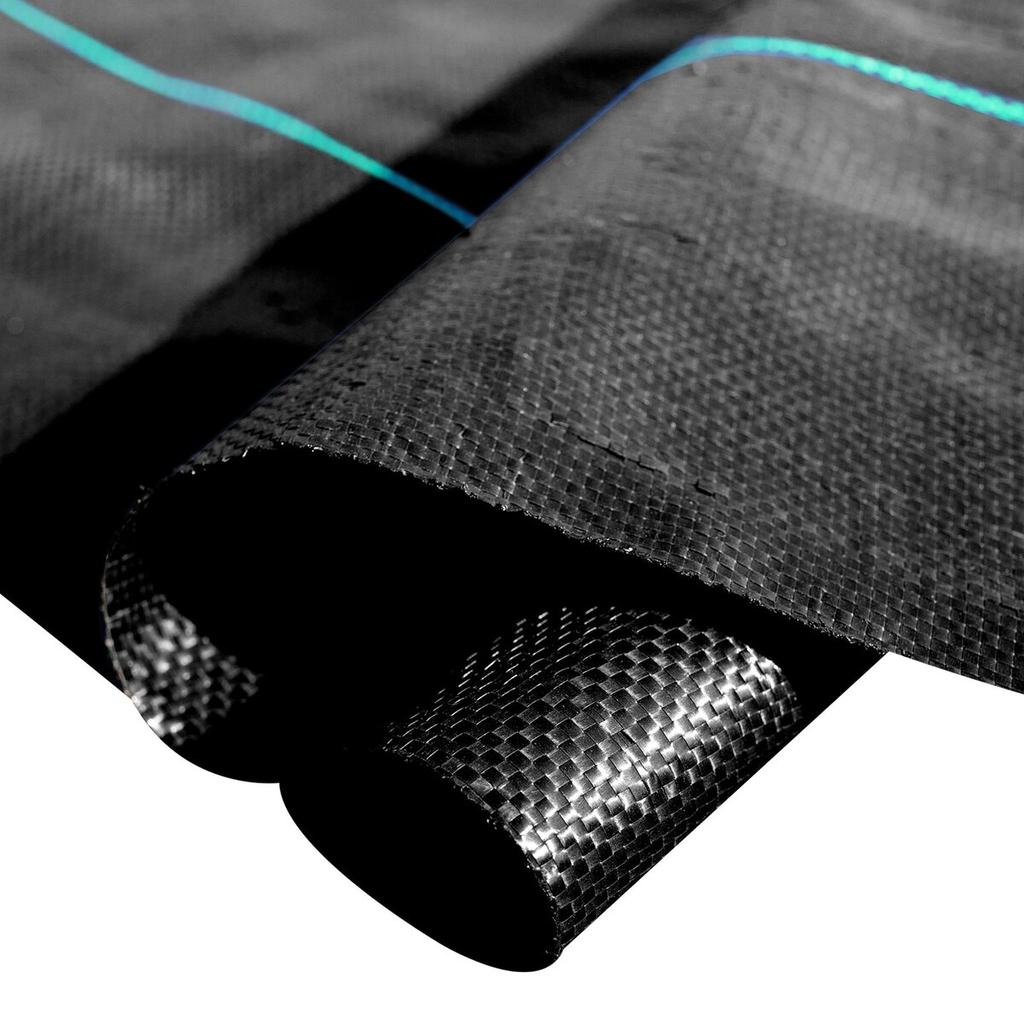 6x300 ft Heavy Duty PP Woven Weed Barrier Landscape Ground Cover 2.4Oz