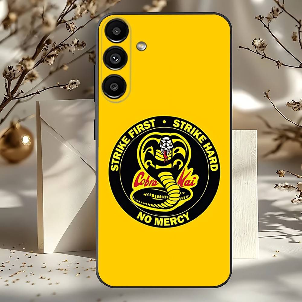 Cobra Kai Snake Logo art Phone Case Silicone Soft For Samsung Galaxy A73,31,32,72,41,53,52,71,22,5G,Note,J7,8,9