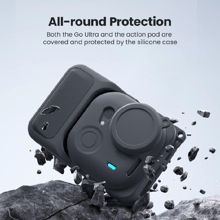 Impact Resistant Silicone Case For 360 GO Ultra Anti Scratch Lightweight Outdoor Use with Lanyard Rope Fall Proof