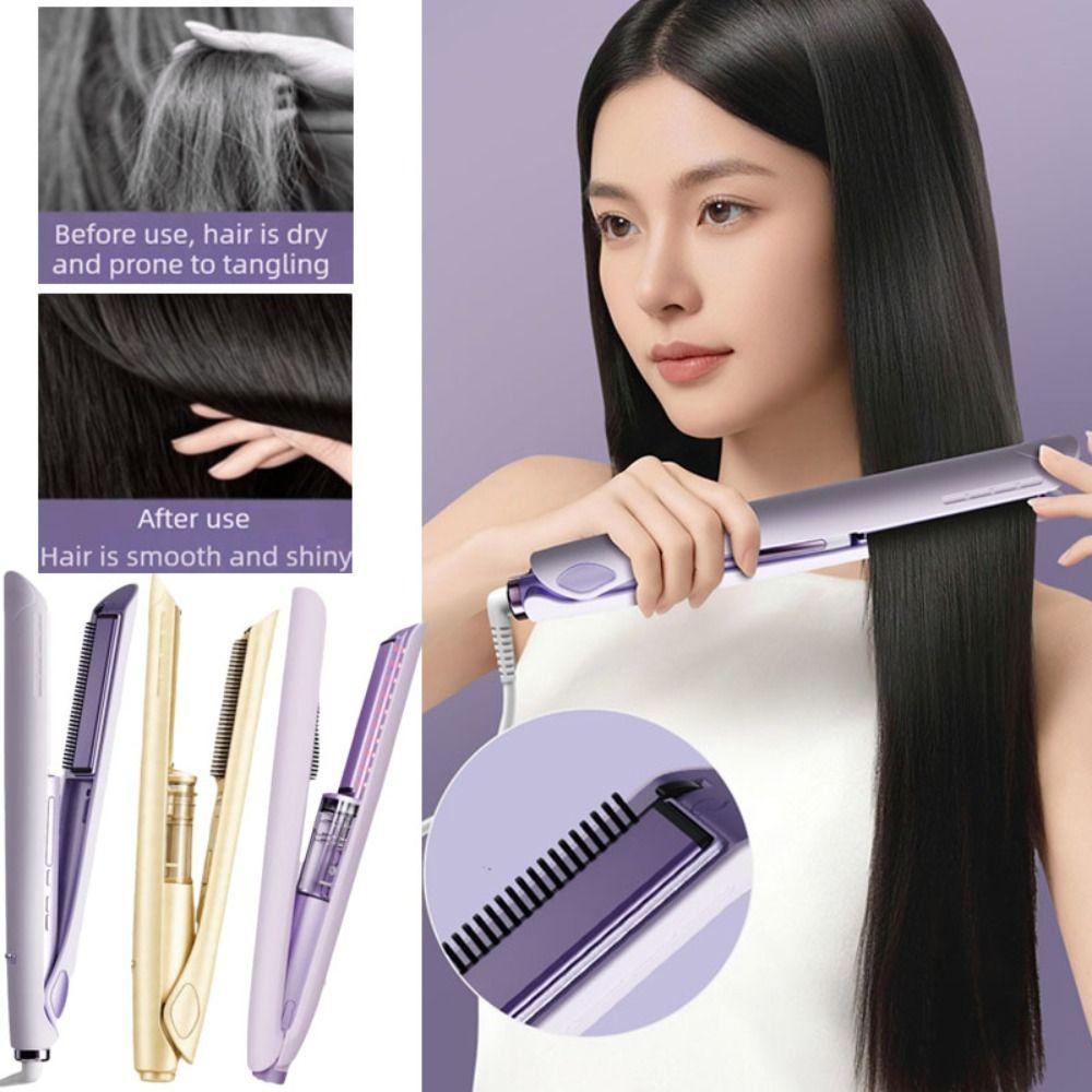 30S Rapid Heating Cold Mist Hair Straightener Steam Hair Straightener for US Short Hair