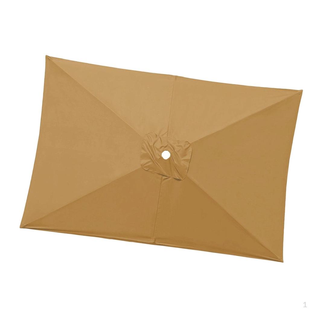 200cmx300cm Canopy for Umbrella Replacement, Rectangular Shape Outdoor