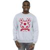 Disney Mens Mickey Football Head Sweatshirt