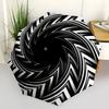 1pc Spiral Pattern Automatic Folding Umbrella - Portable Collapsible Design, 8-Rib Iron Frame, Durable Fabric yy251125014