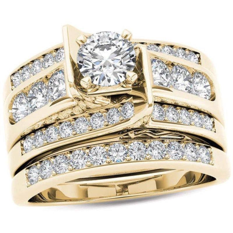 Couple Rings Zircon Rings Guide To American Women's Jewelry