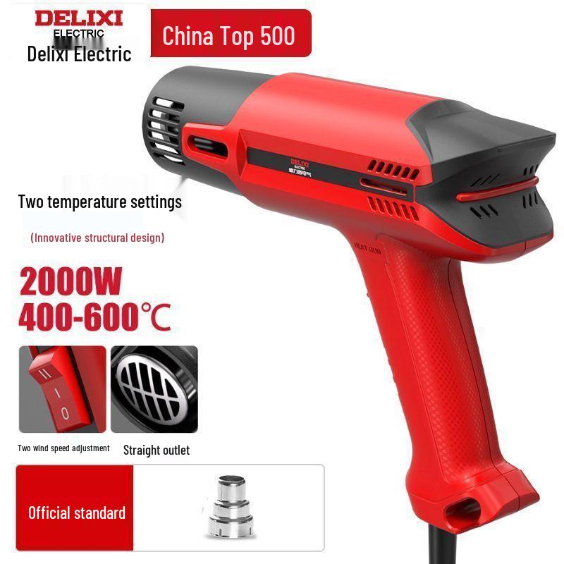 High-Power Industrial Hot Air Soldering Gun for Film Application & Sealing