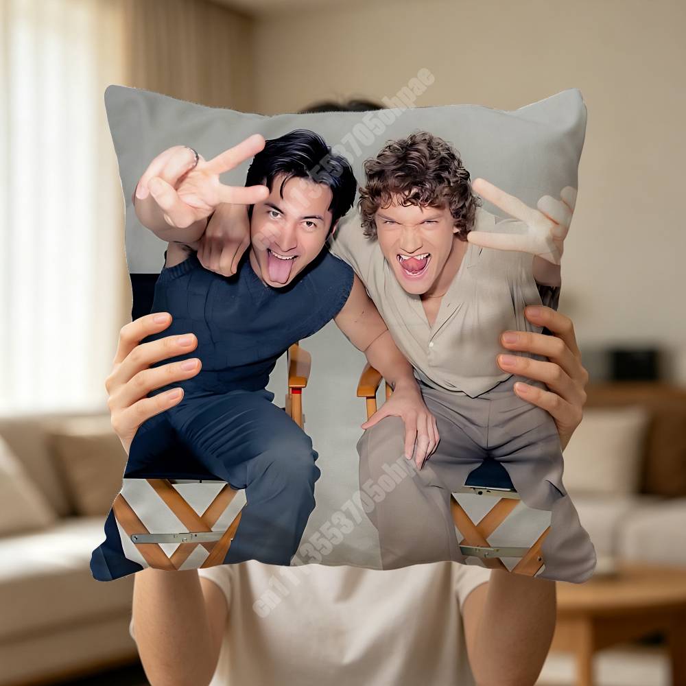 HHeated RRivalry Ice Hockey Sofa Couch Pillow Cover Cushion Case Cozy Bedroom Accent Studio Furnishing