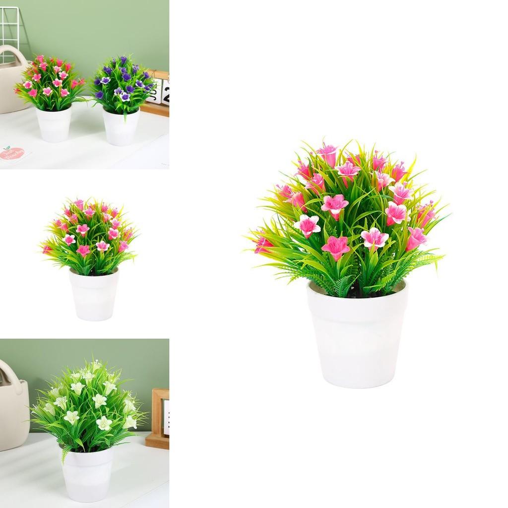 Faux Green Plant With Injection Molded Craft For Living Room And Office