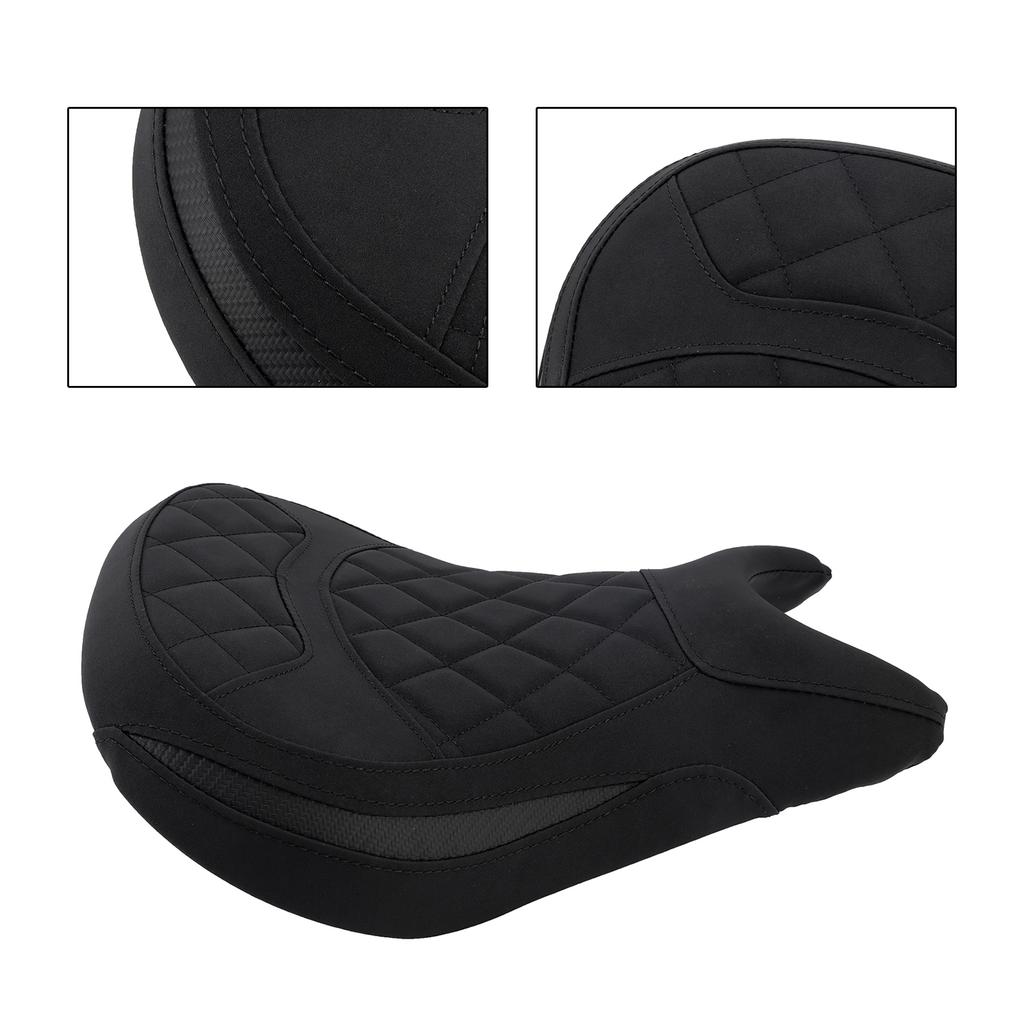 Front Raider Seat Driver Cushion Lower Black For Kawasaki Eliminator 500 24-25