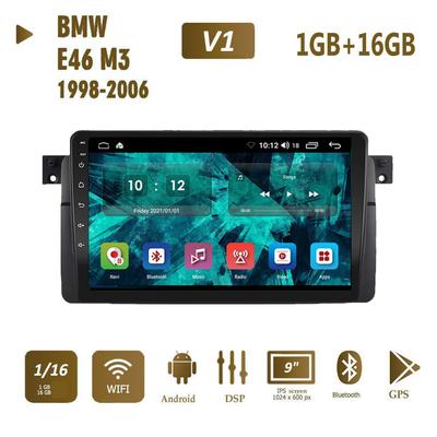 9 Inch Android Car Radio For BMW E46 M3 Rover 318/320/325/330/335 1998-2006 Car Multimedia Player GPS Navigation Head Unit WIFI 1+16GB