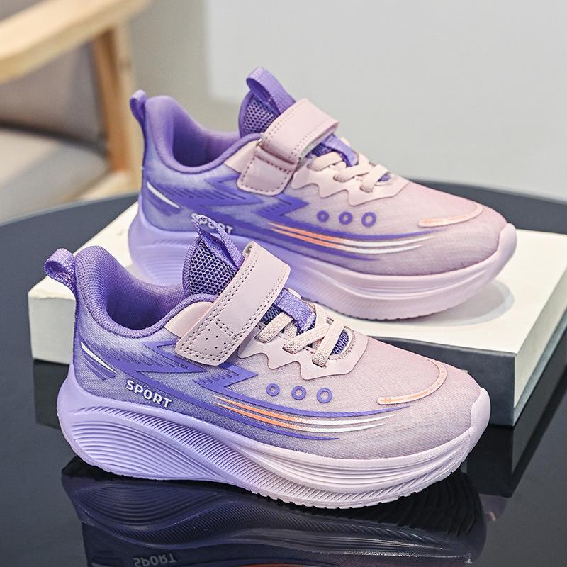 Children's Sports Shoes Autumn Mesh Breathable Running Shoes Boys and Girls Students Professional Running Shoes Casual Versatile
