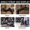 Adjustable D Buckle Ankle Strap Attachment Leg Strength Training Sports Protective Gear With Weight Boosters Belt Buckle