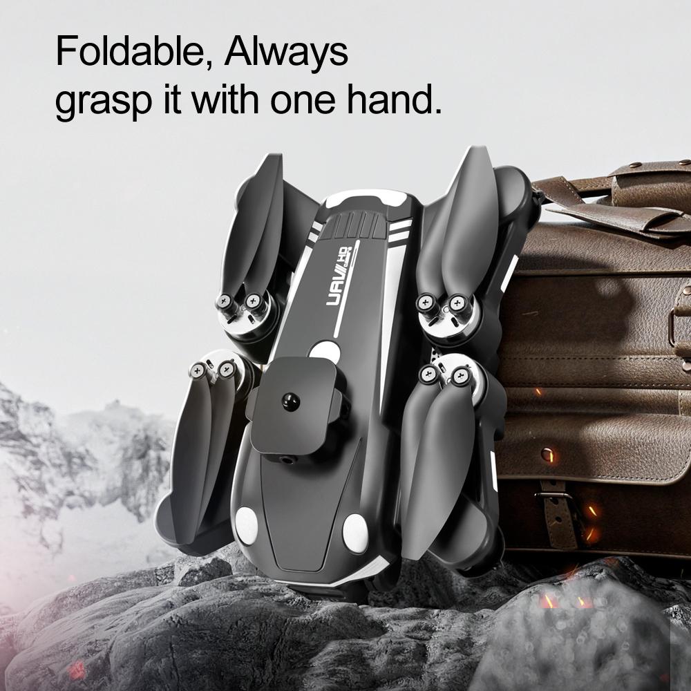 F200 Drone Brushless Professional HD Aerial Photography Wide Angle 4K Dual Camera 5G WIFI FPV Foldable Quadcopter RC Obstacle Avoidance Toys Gift