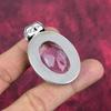 Kunzit Anhänger, 925 Sterling Silber Edelstein Schmuck, handgefertigter Anhänger, zum Gedenktag