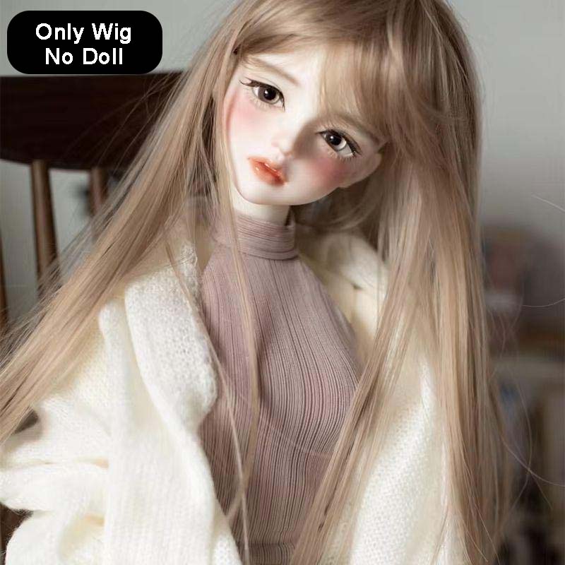 1/6 High Quality Doll Wigs For BJD Dolls Short/Long Hair High Temperature Fiber Long Curly Jellyfish Bobo Wigs Hair  Accessories