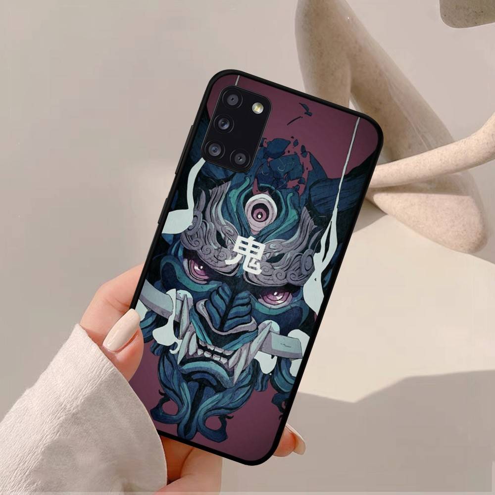Japan Ghost Face Samurai Phone Case For Samsung A 52 53 21 32 13 12 71 31 51 40 72 73 70 22 42 50 30 20 21 shell